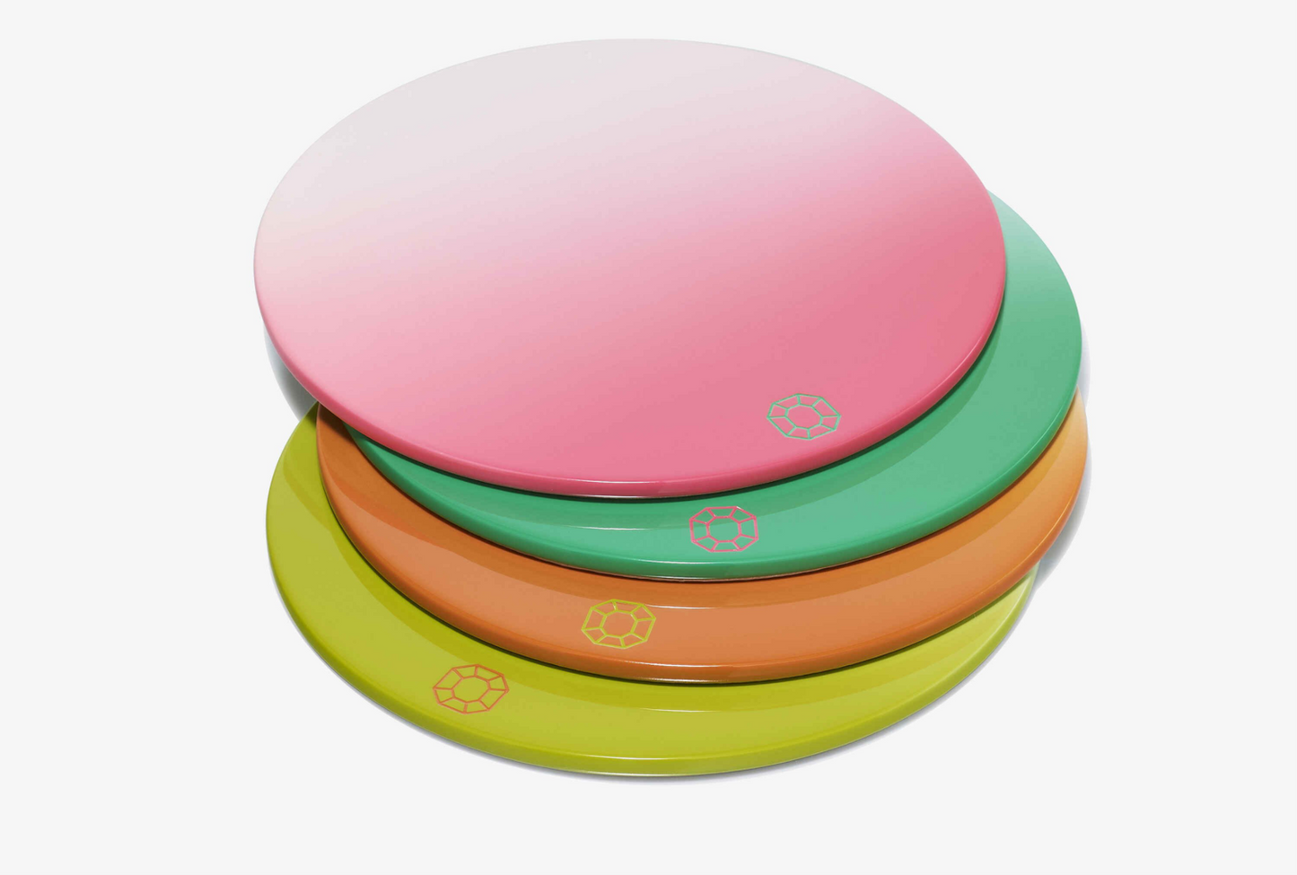 BACCARAT Octogone colors of joy coasters