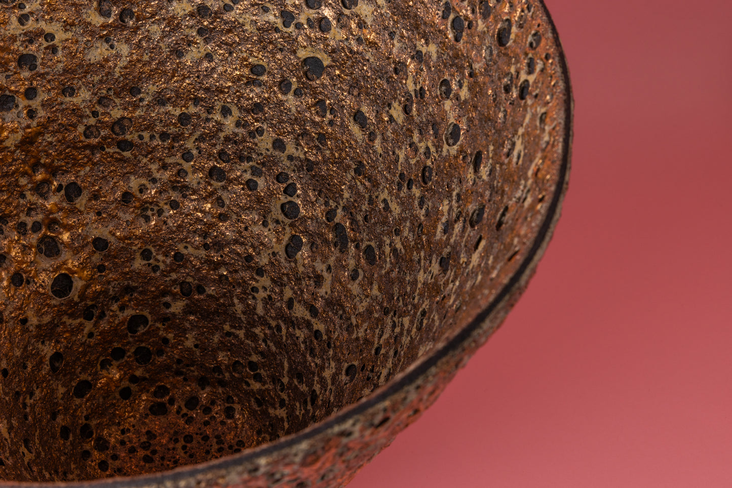 Josh Herman Ceramics Gold Vase
