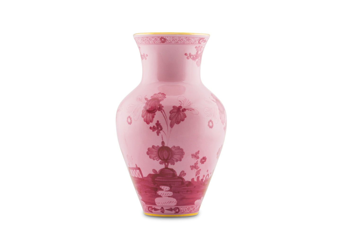 GINORI 1735 Designer porcelain oriente italiano large ming vase
