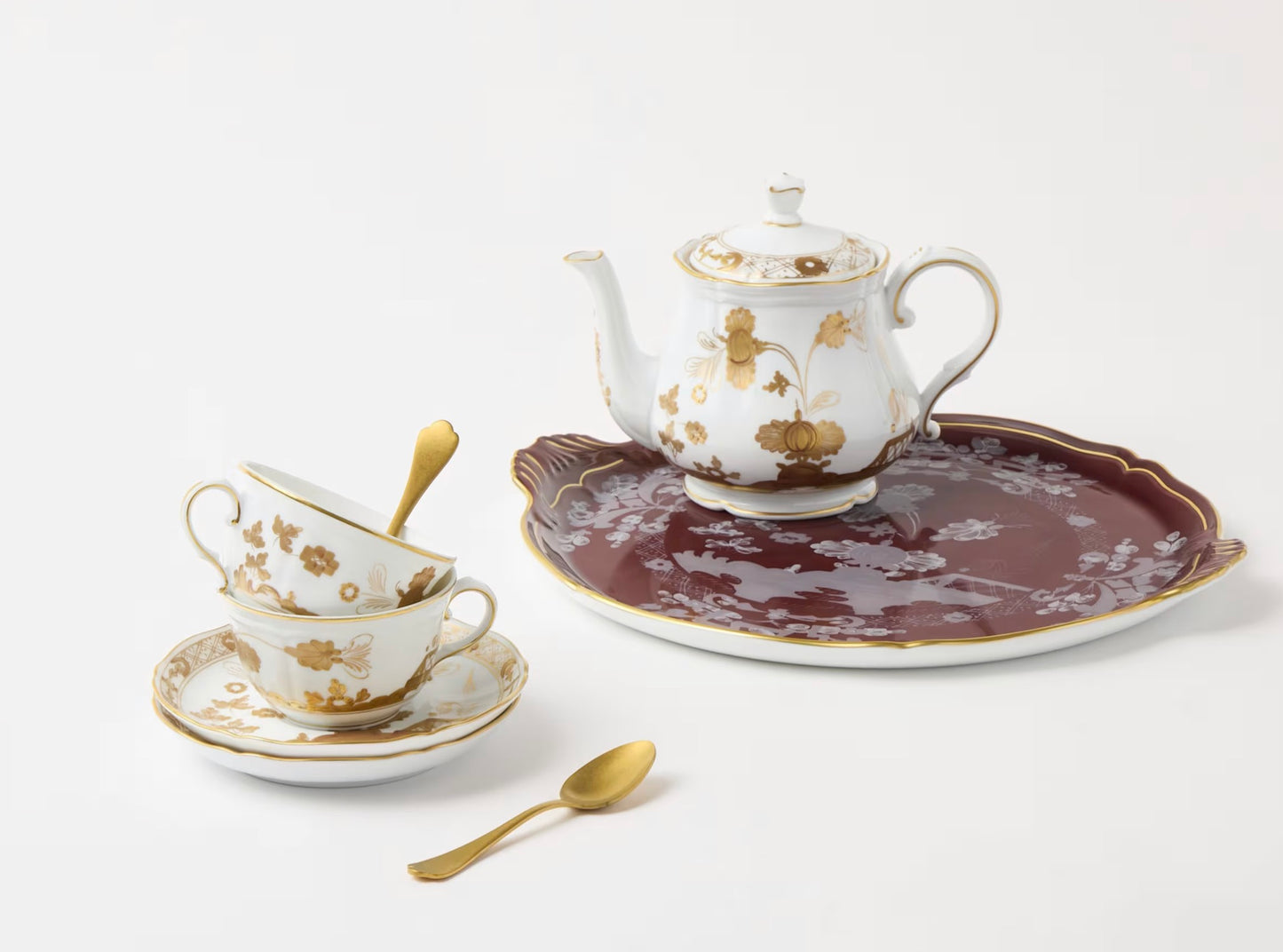 Ginori 1735 TEA CUP AURUM ORIENTE ITALIANO