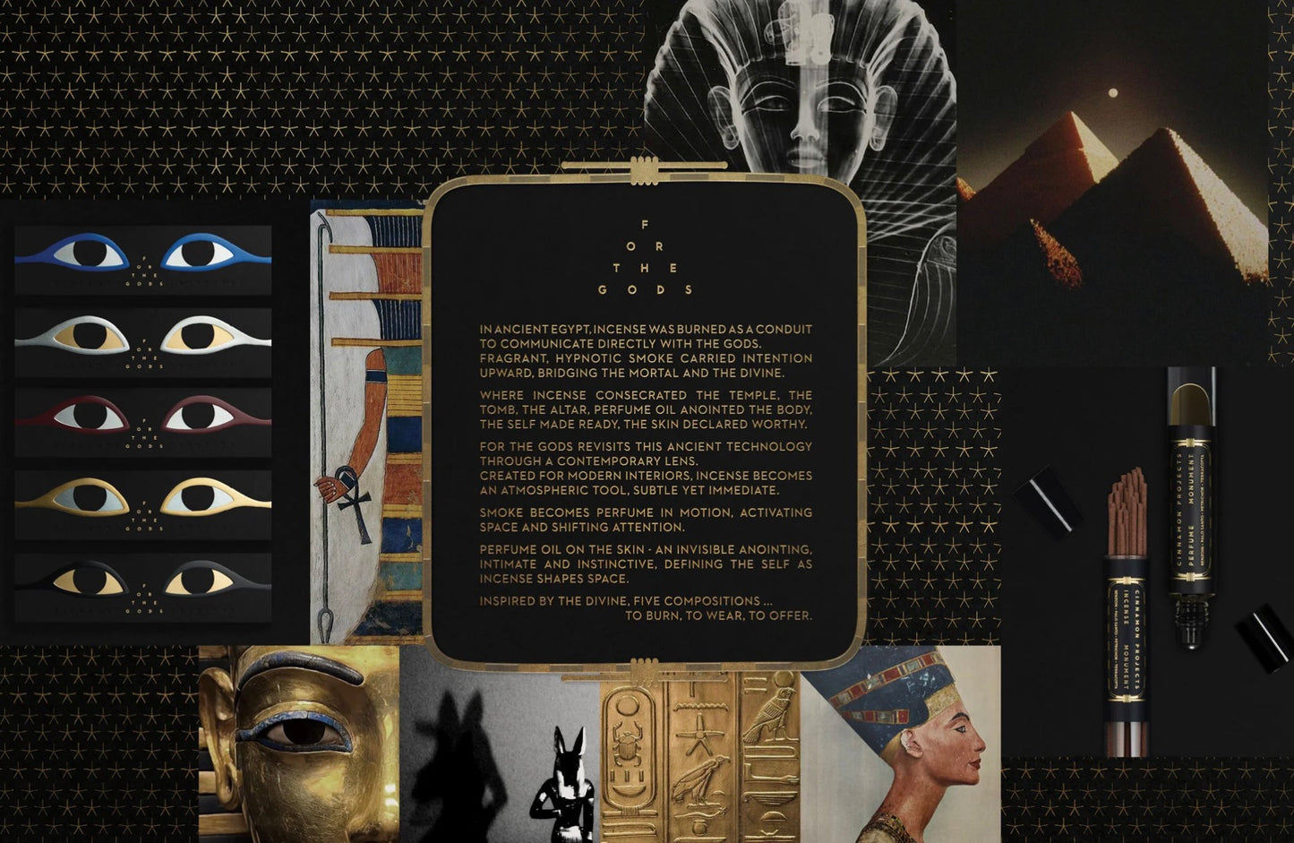 Cinnamon Projects 25 PIECES TEMPLE INCENSE FOR THE GODS