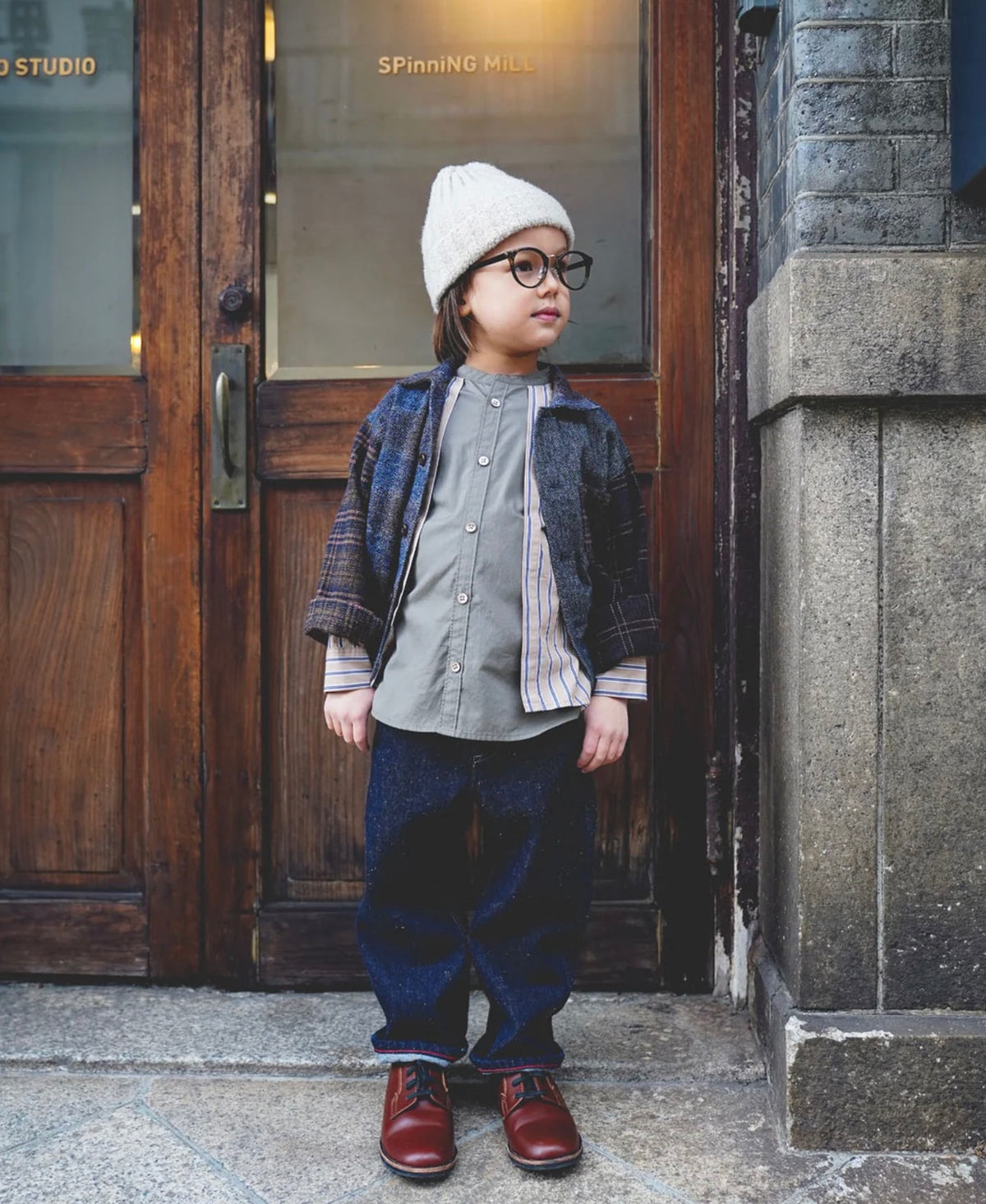 FITH Cotton Tweed Shirt Jacket