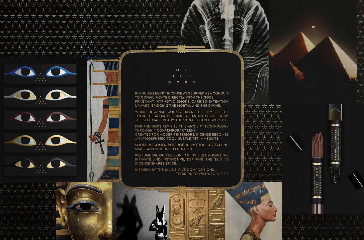 Cinnamon Projects 25 PIECES MONUMENT INCENSE FOR THE GODS