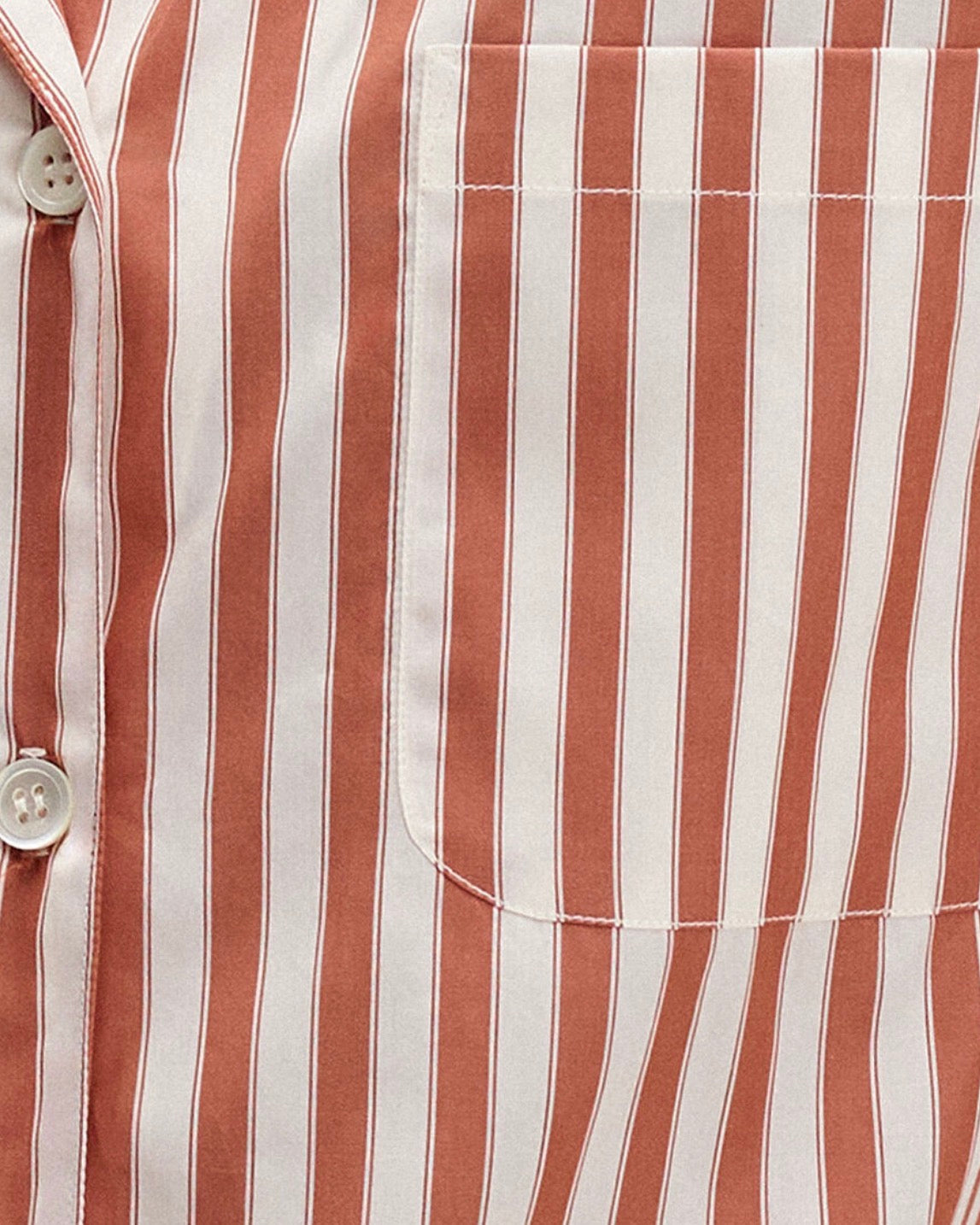 Eres Paris RAYURE ROUILLE REGENT SHIRT