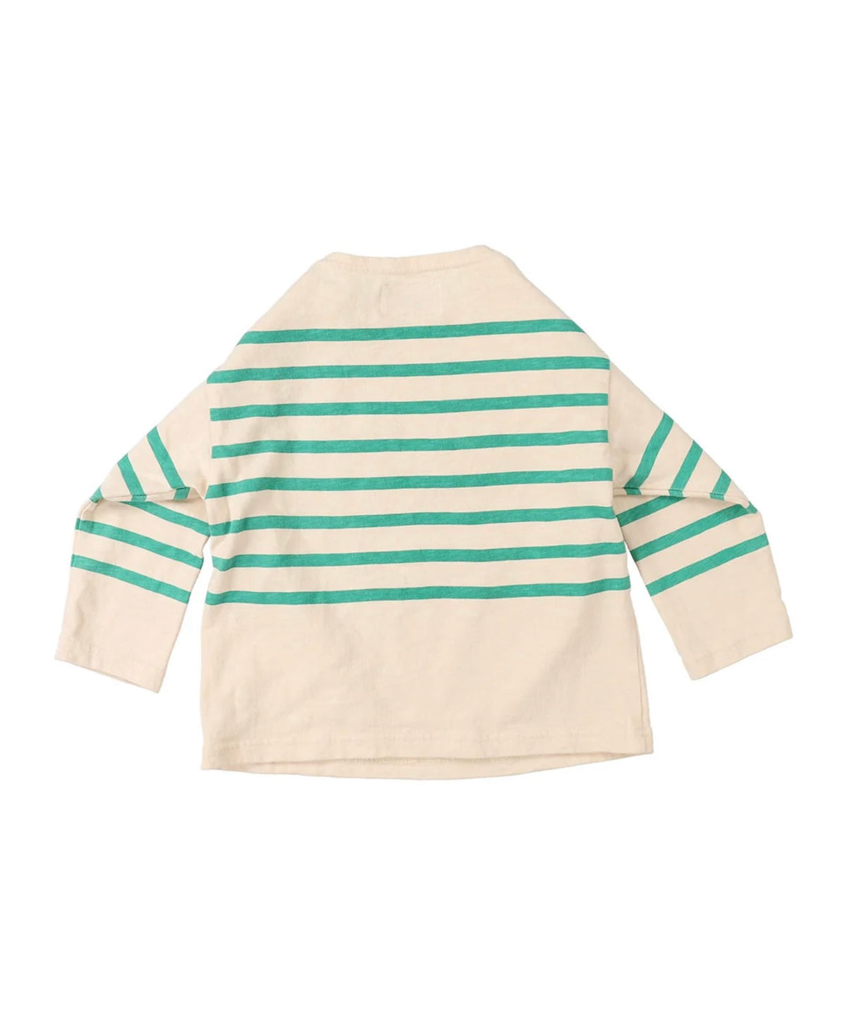 DENIM DUNGAREE Striped Scribble Long Sleeve Tee
