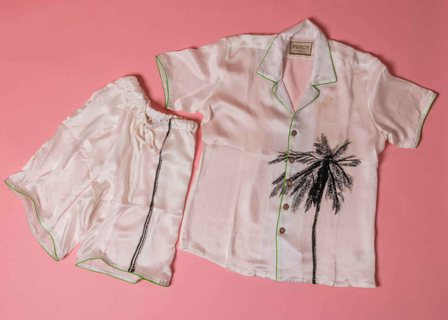 TROPICAL PUNCH Pajama Set Lone Palm - Kids