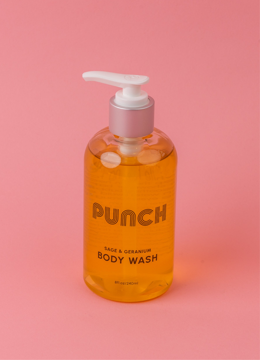 TROPICAL PUNCH Body Wash - Sage & Geranium