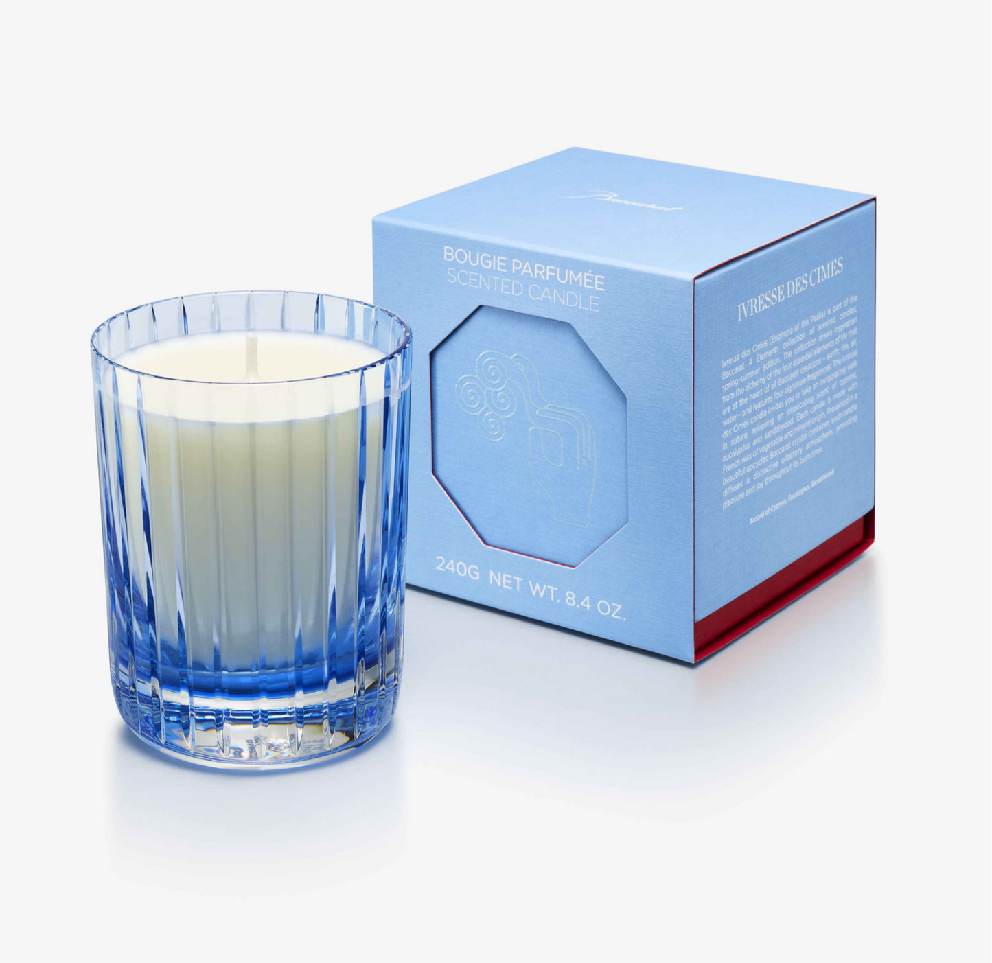 BACCARAT 4 Elements scented candle ivresse des cimes