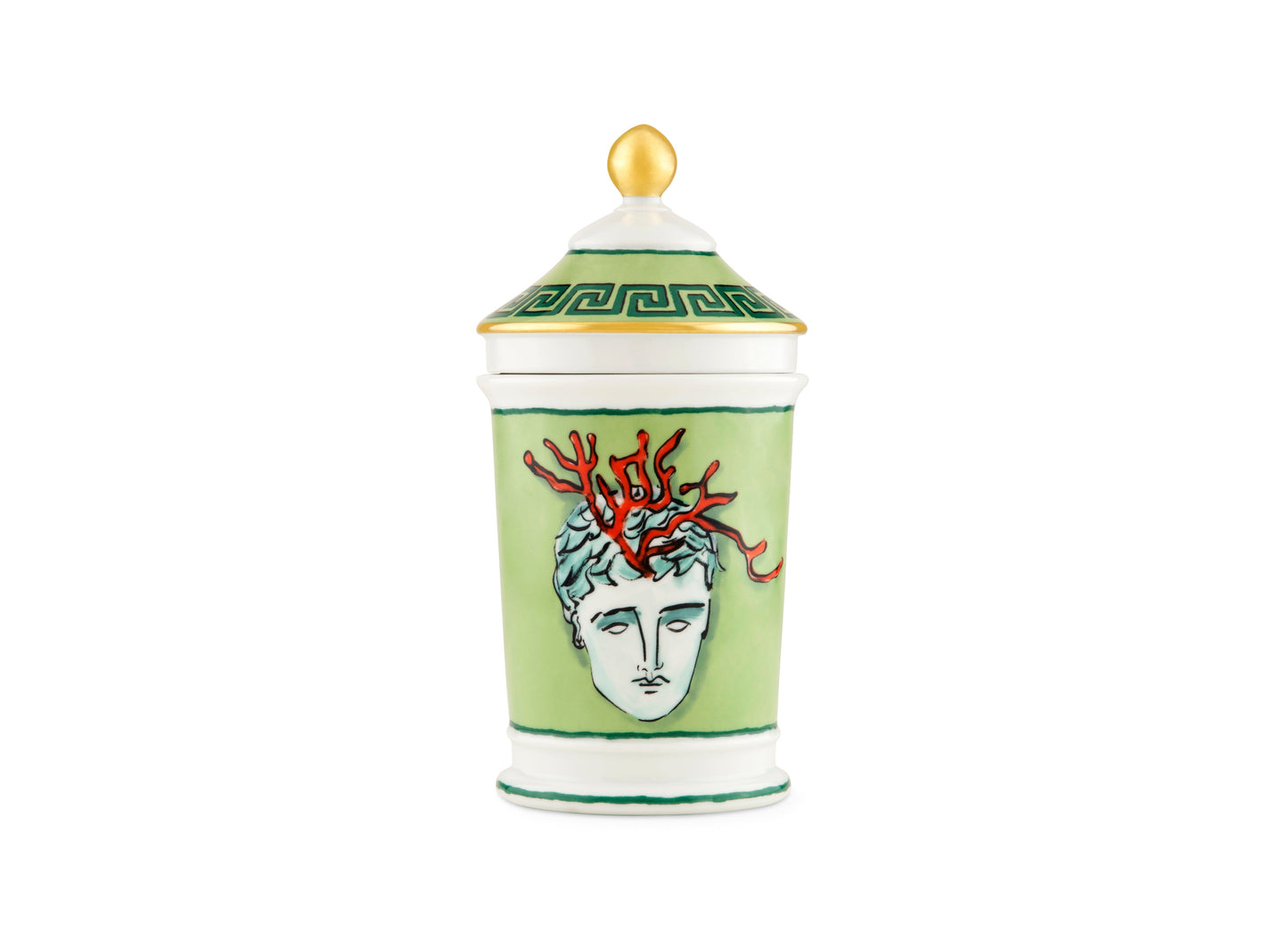 GINORI 1735 Designer porcelain Il viaggio di nettuno vase