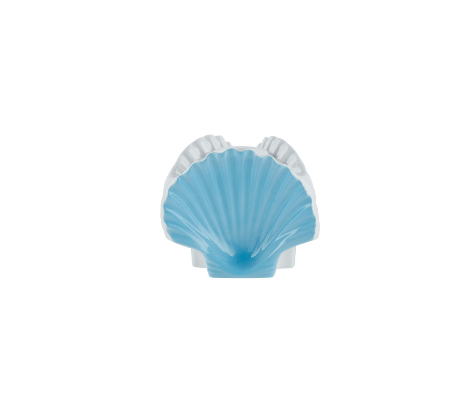GINORI 1735 Designer porcelain Il viaggio di nettuno shell candleholder