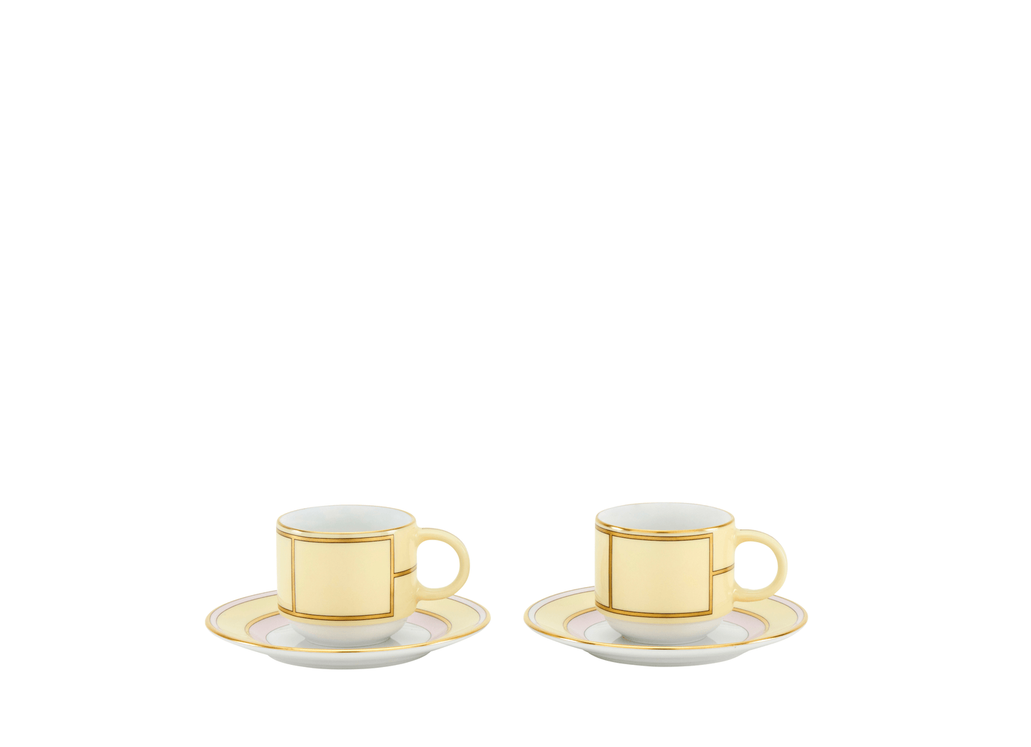 GINORI 1735 Designer porcelain diva espresso set