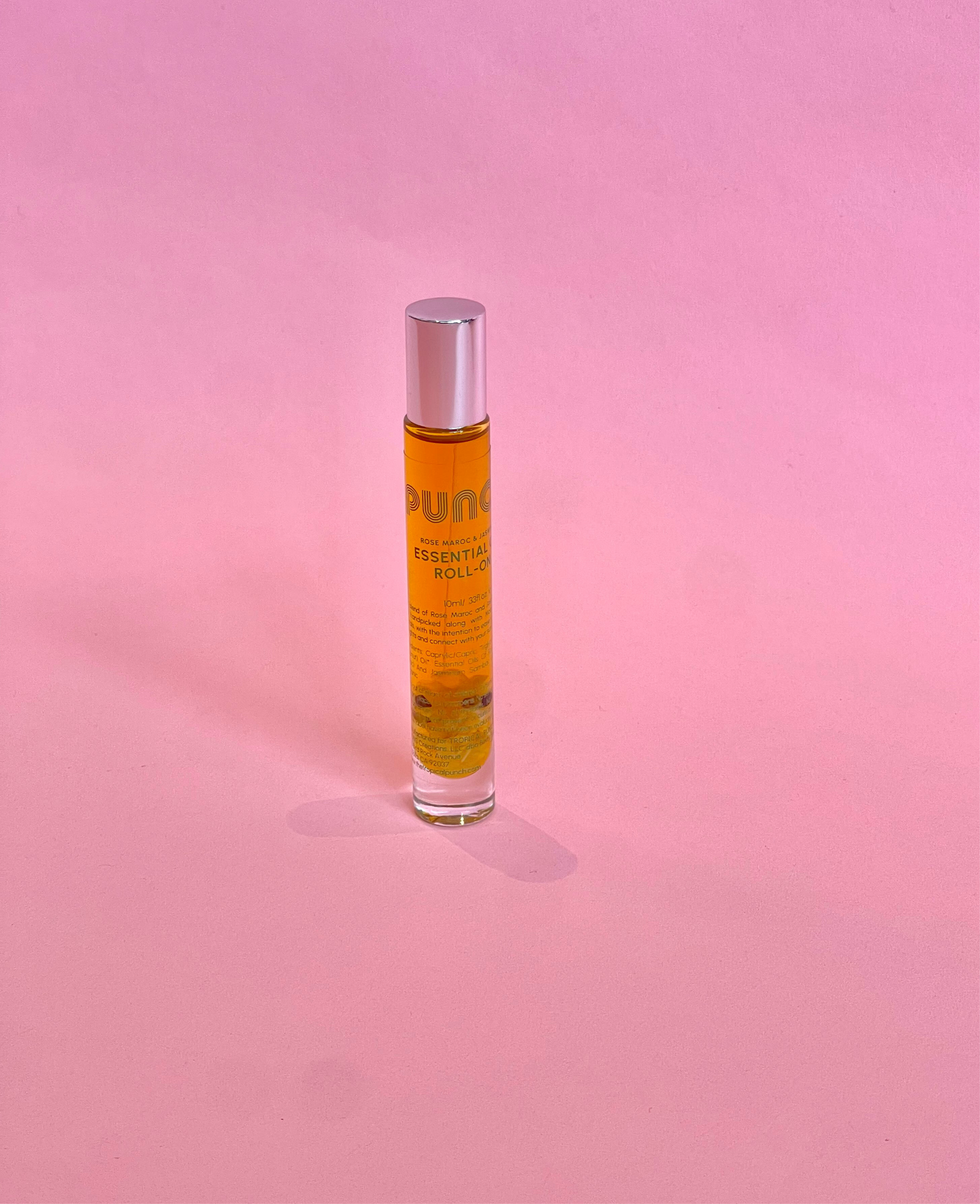 TROPICAL PUNCH Rose Maroc & Jasmine Roll-On Perfume 10ml