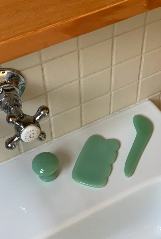 The Wax Apple Massage Tool Jade Massager