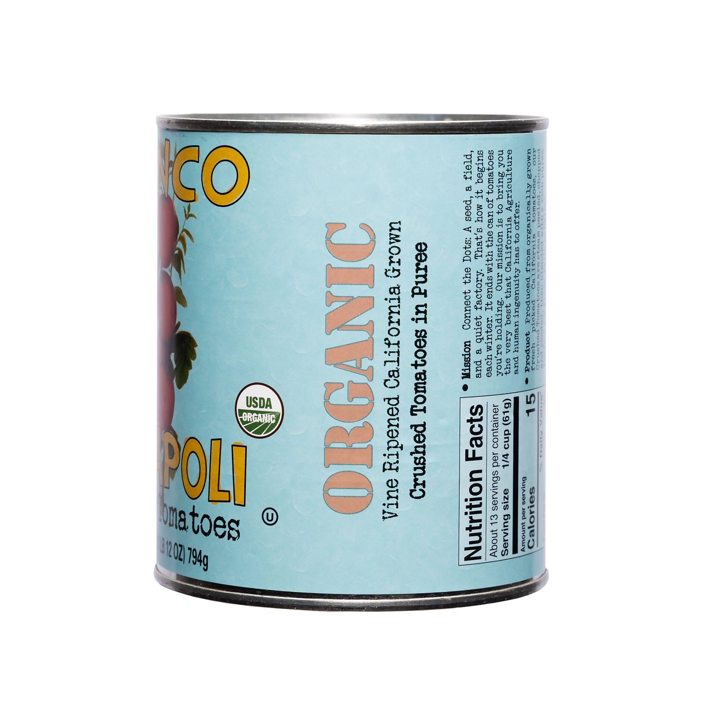 Bianco Dinapoli - Bianco DiNapoli 28oz  Organic Crush & Puree