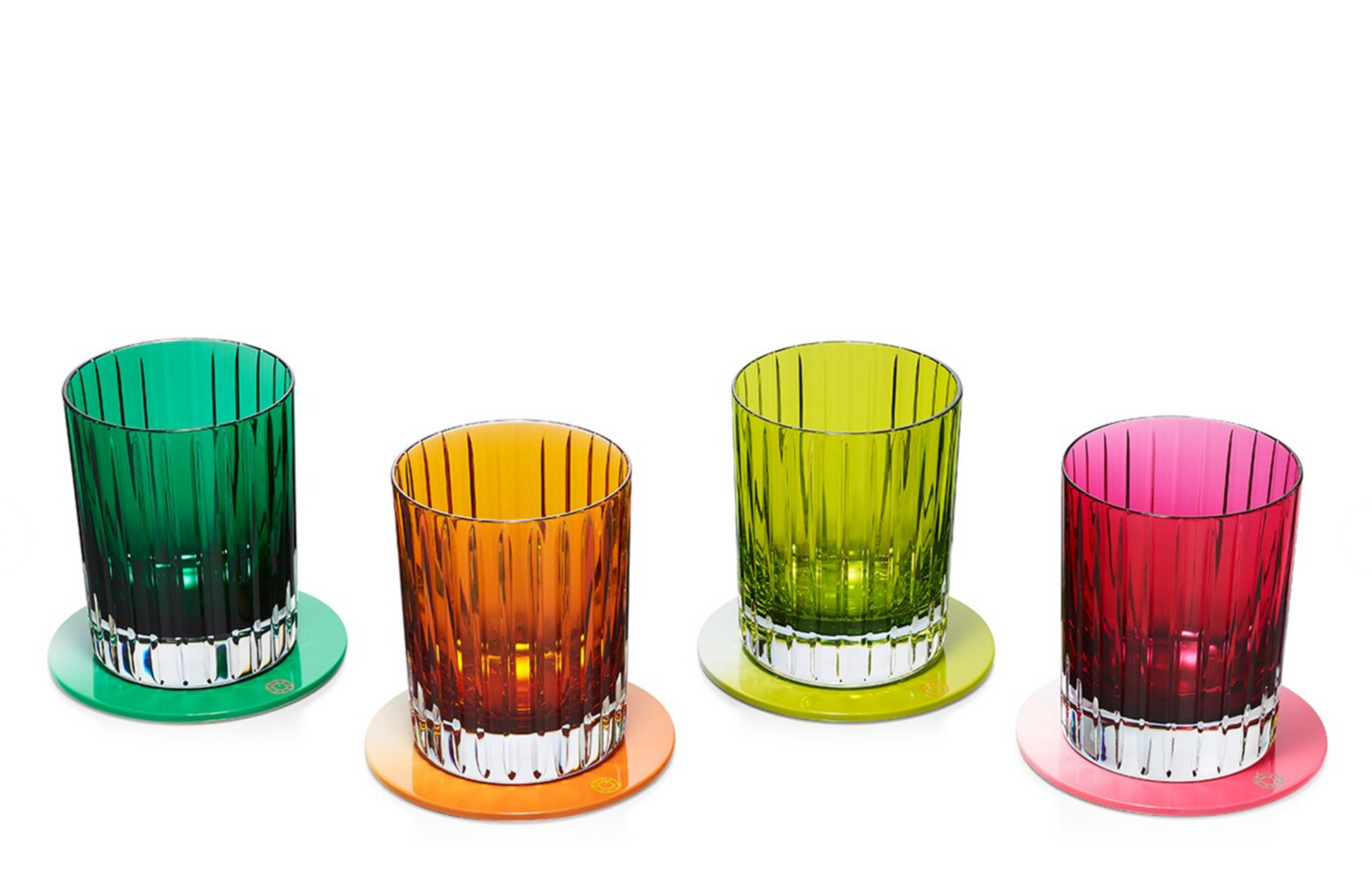 BACCARAT Octogone colors of joy coasters