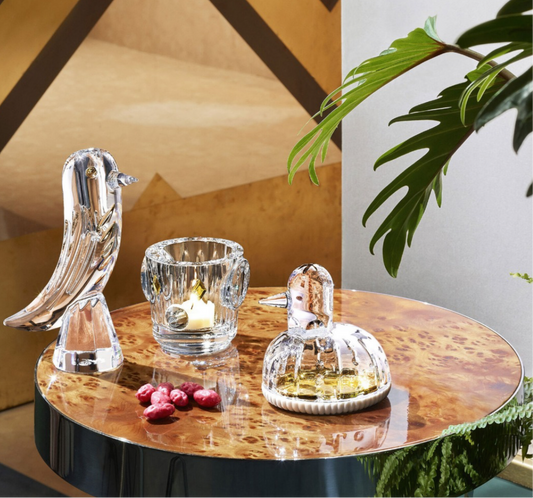 BACCARAT Duck jewelry box
