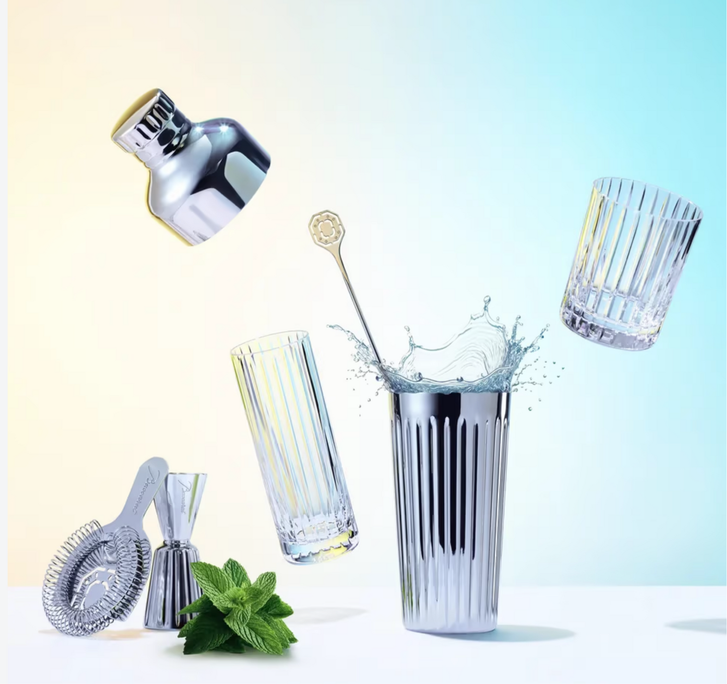 BACCARAT Harmonie set of bar accessories