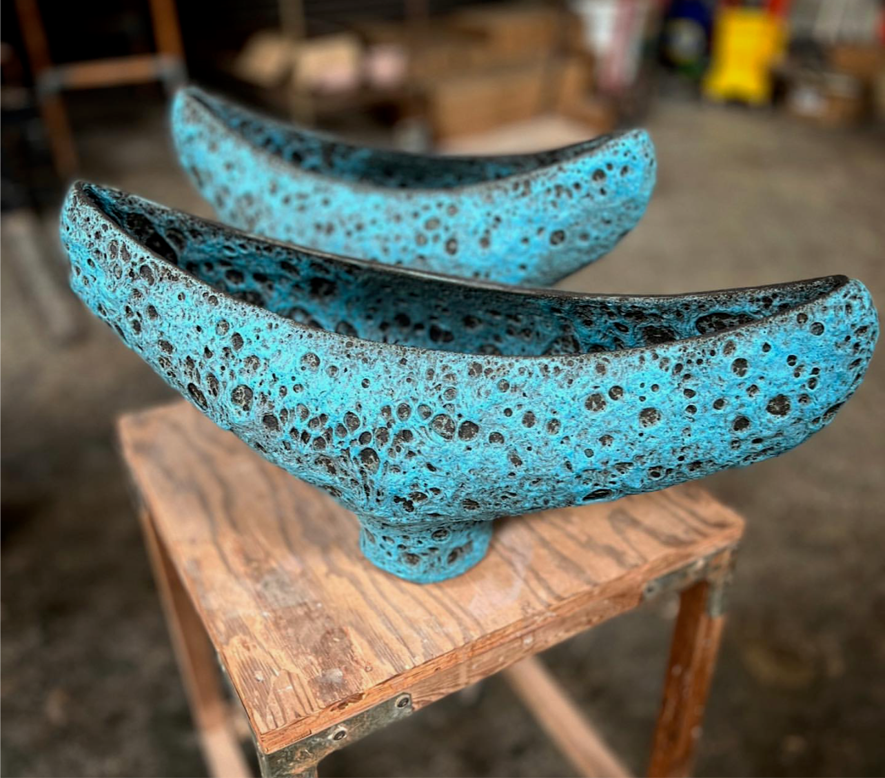 Josh Herman Ceramics Whale Tail Vase