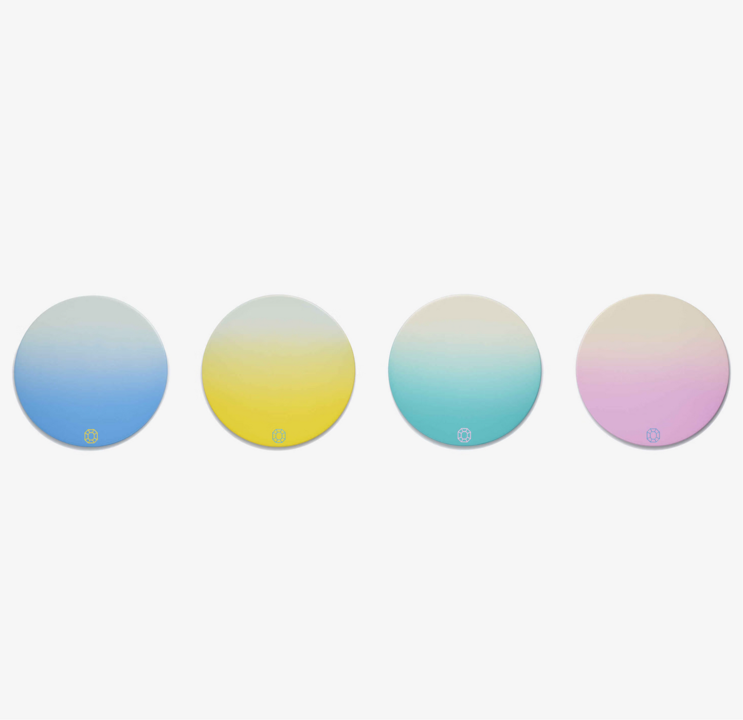 BACCARAT Octogone pastel colors of joy coasters
