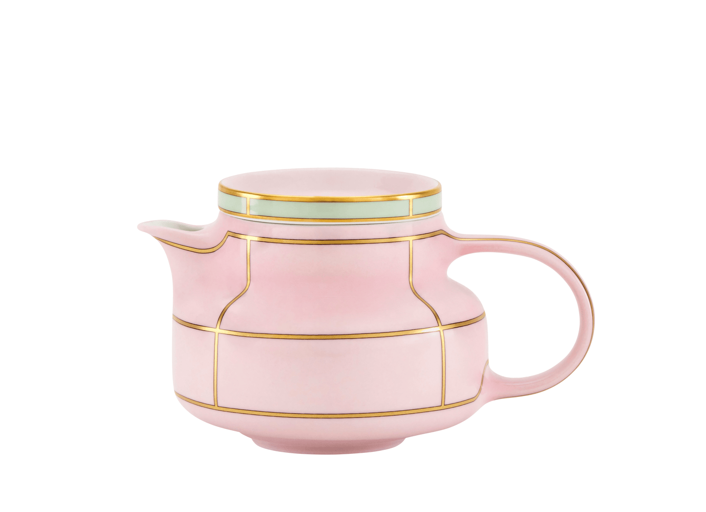 GINORI 1735 Designer porcelain diva teapot