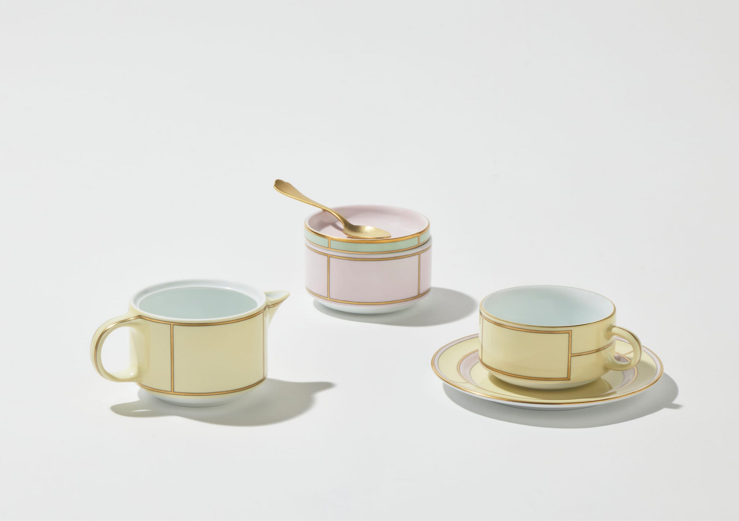 GINORI 1735 Designer porcelain diva colonna sugar bowl