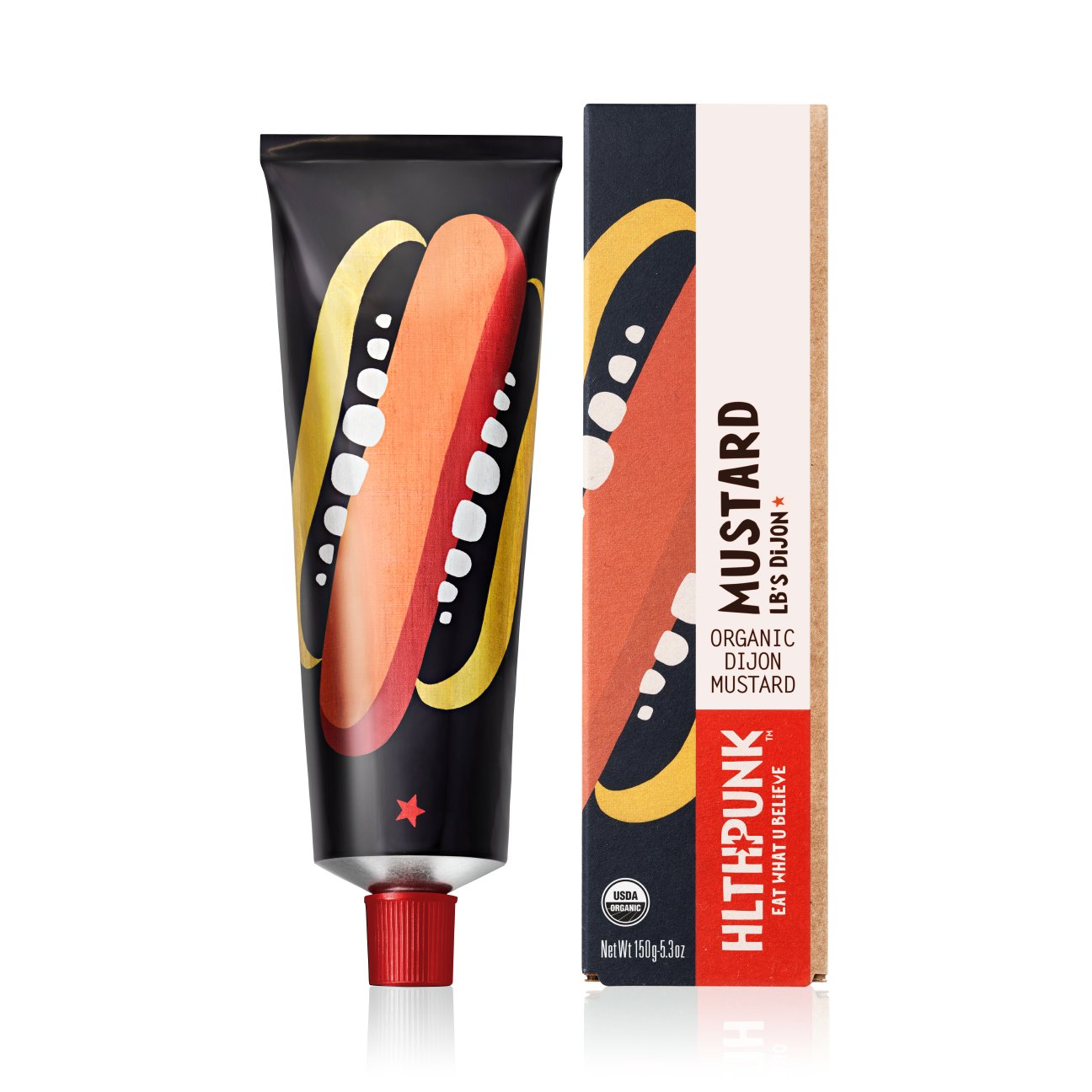 M5 Corporation - LB's Dijon Mustard Organic - 5.3oz (150gm)