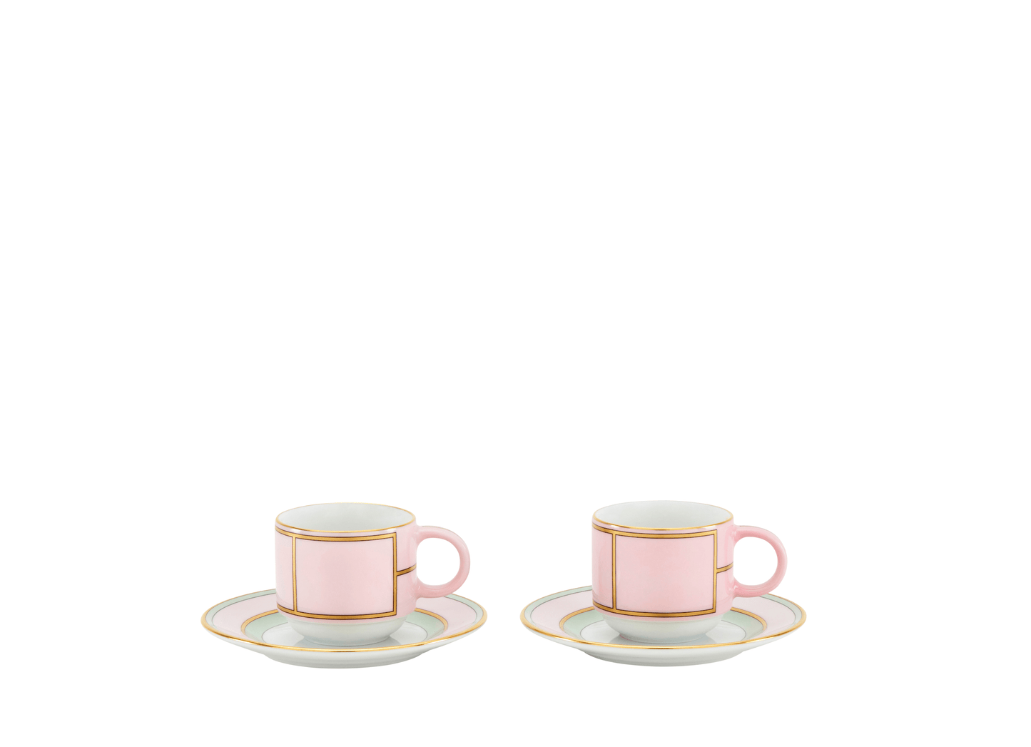 GINORI 1735 Designer porcelain diva espresso set