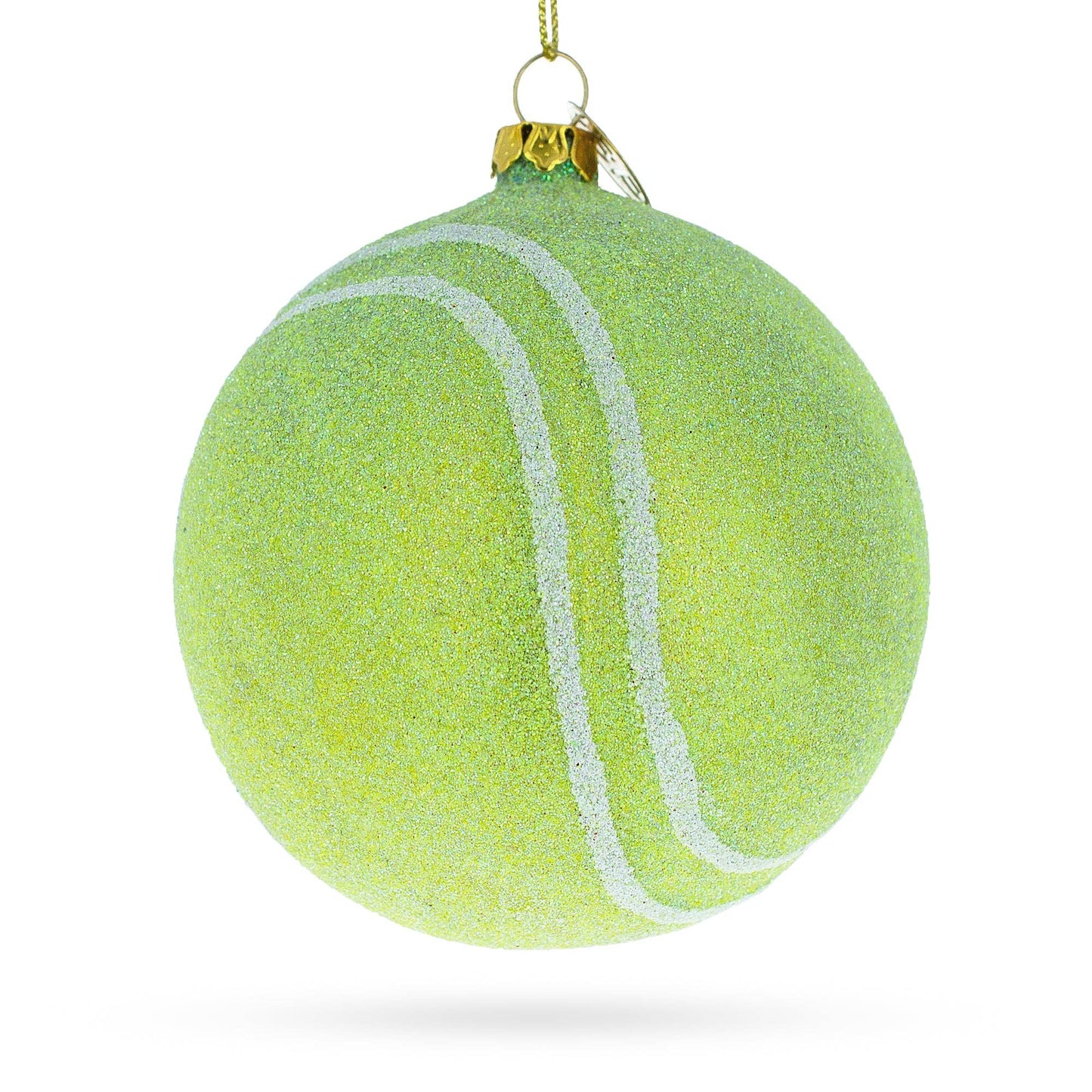 BestPysanky - Vivid Tennis Ball Blown Glass Ornament