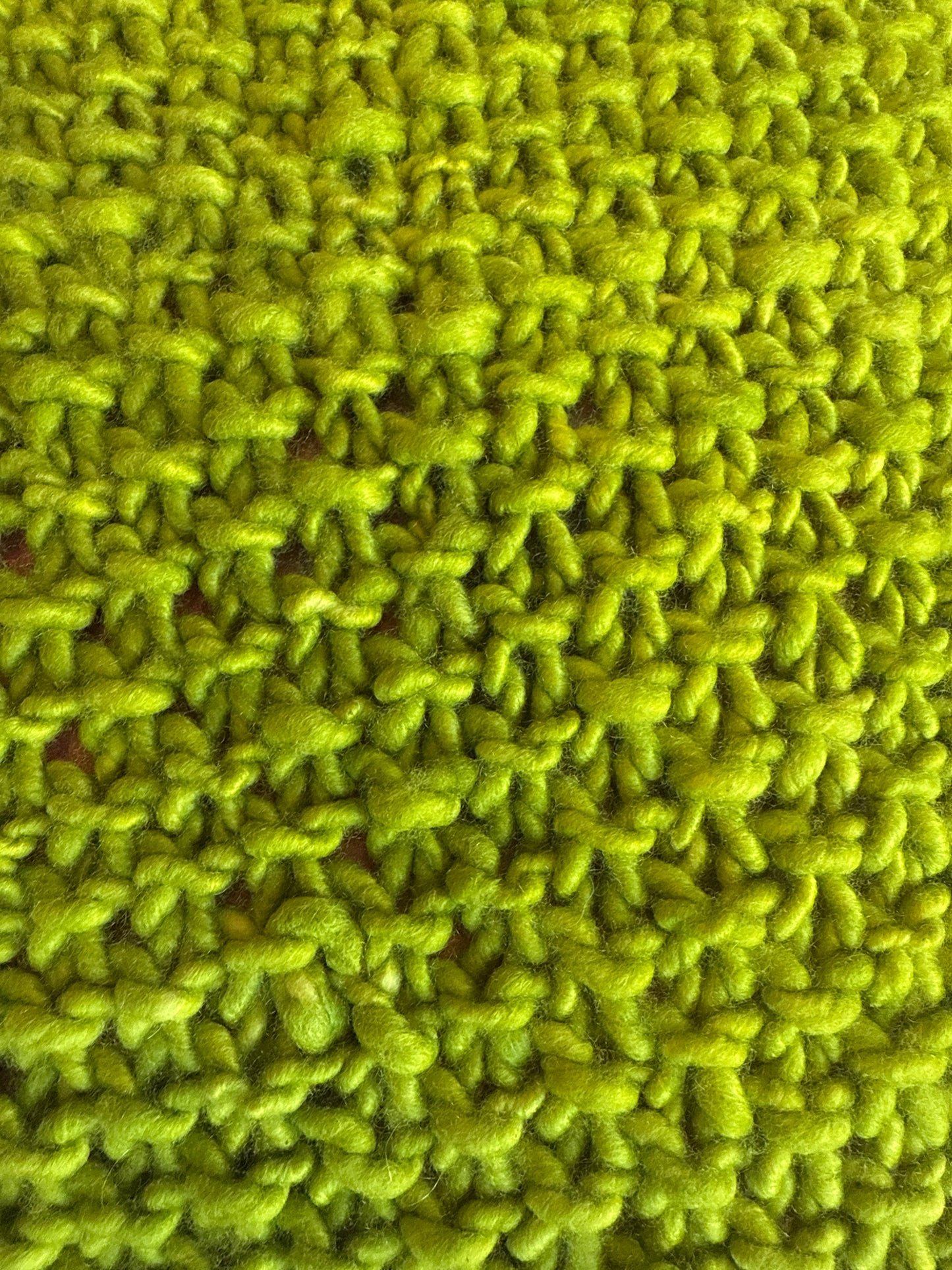 TROPICAL PUNCH X RIVKA knit hand spun, handmade, Genghis cashmere blanket