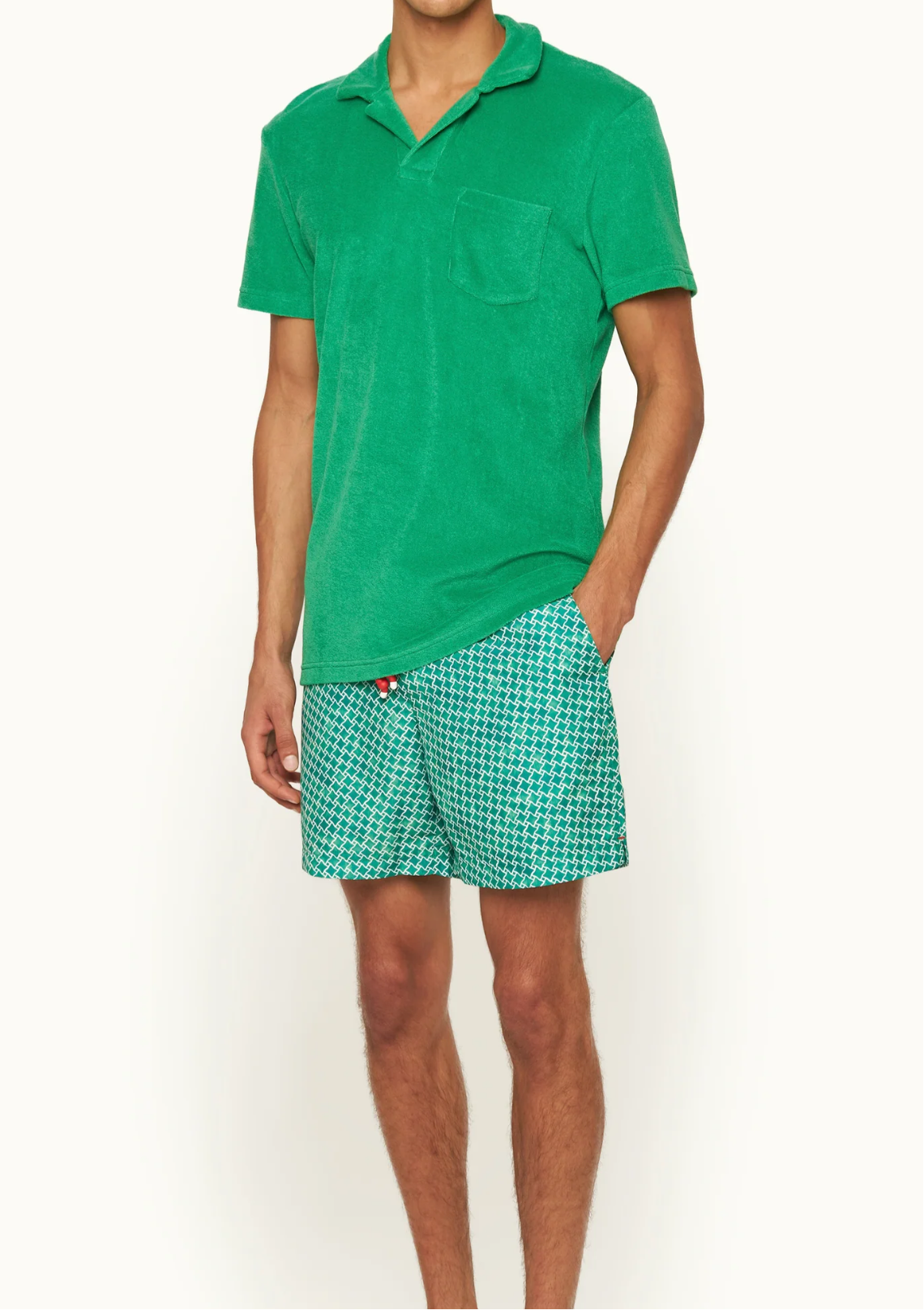 ORLEBAR BROWN Terry Towelling Polo