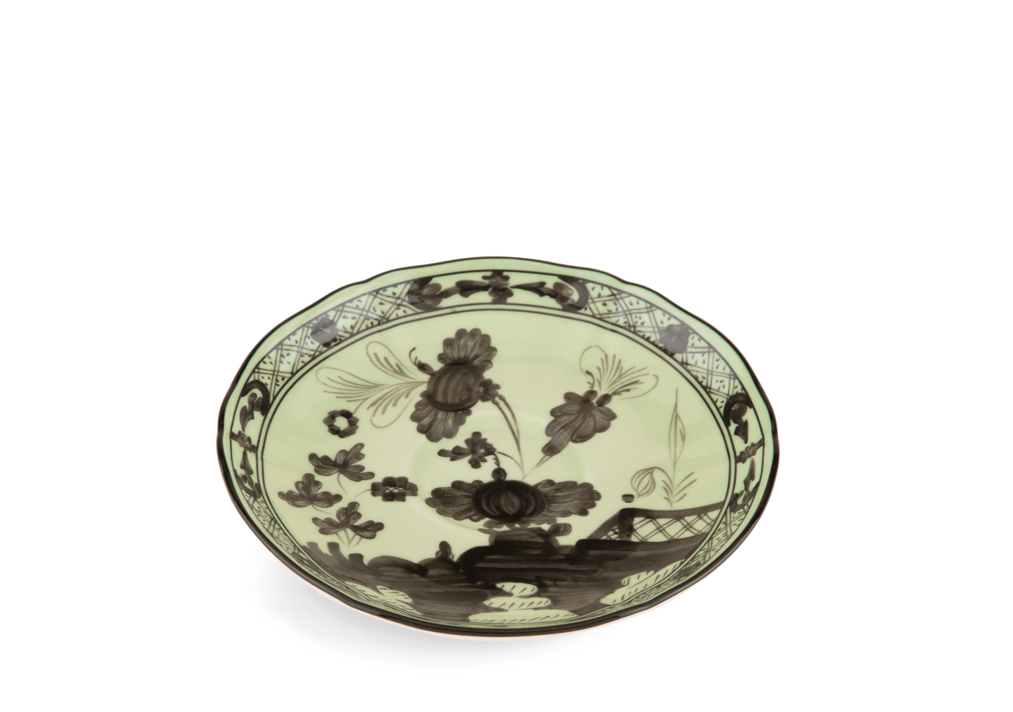 GINORI 1735 Designer porcelain oriente italiano bario coffee saucer