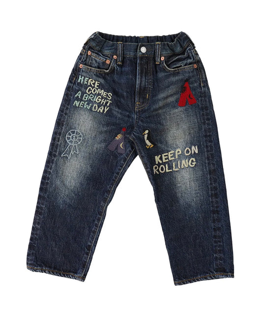 DENIM DUNGAREE 12oz HOME MADE Denim NEW DAY Pants