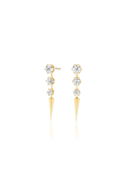Sorellina MINI QUILL EARRINGS