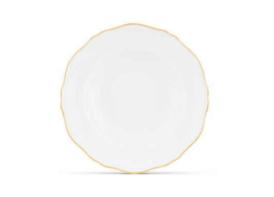 Ginori 1735 SOUP PLATE ORO BRILLANTE CORONA