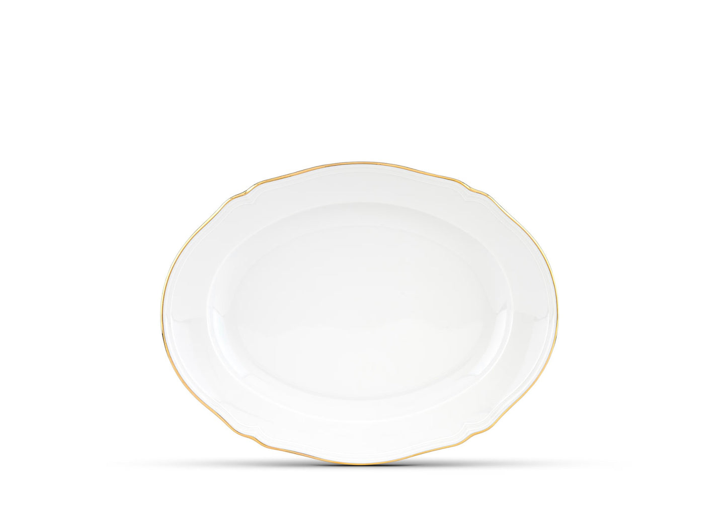 Ginori 1735 OVAL PLATTER ORO BRILLANTE CORONA