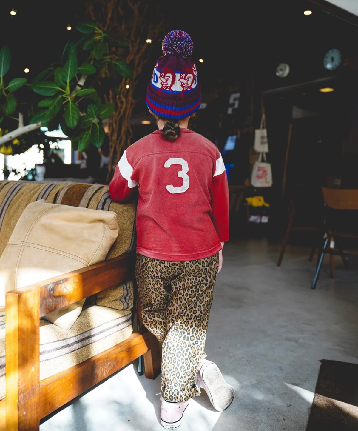 DENIM DUNGAREE Back Satin Camouflage Reversible Pants