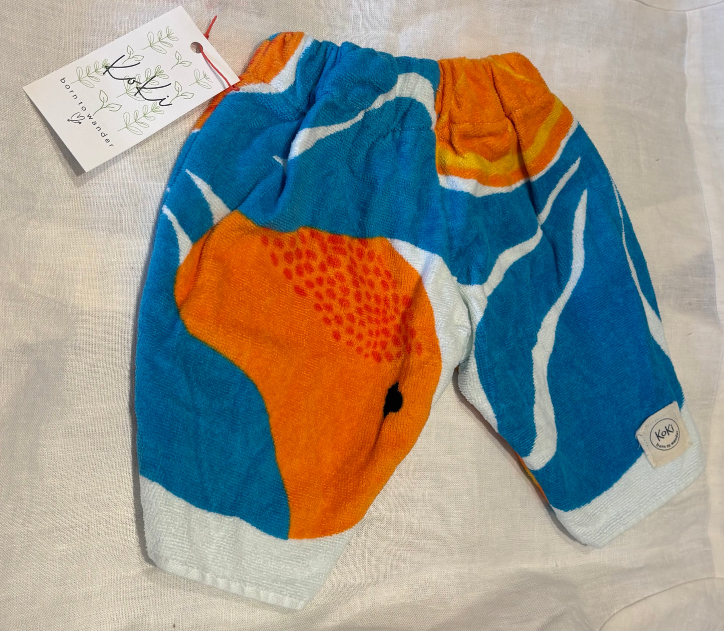 Born to Wander BABY TOWEL PANTS