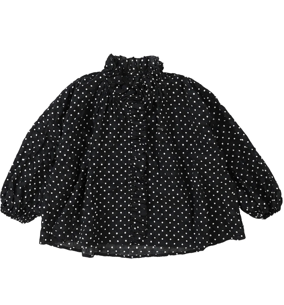 FITH Dot Ruffle Blouse