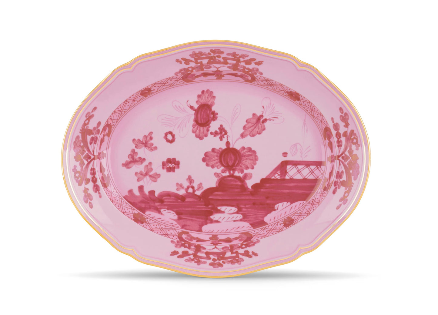 Ginori 1735 OVAL PLATTER PORPORA ORIENTE ITALIANO
