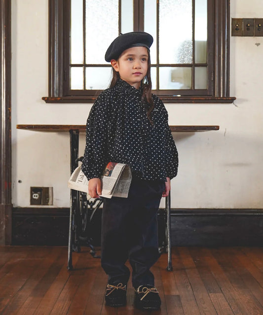 FITH Dot Ruffle Blouse