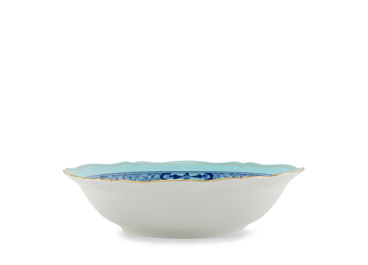 Ginori 1735 SERVING BOWL IRIS ORIENTE ITALIANO