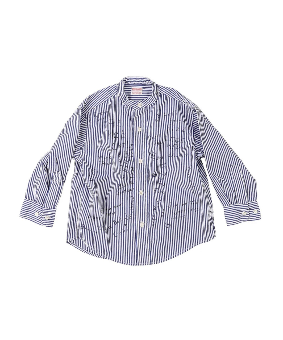 DENIM DUNGAREE London Striped Scribble