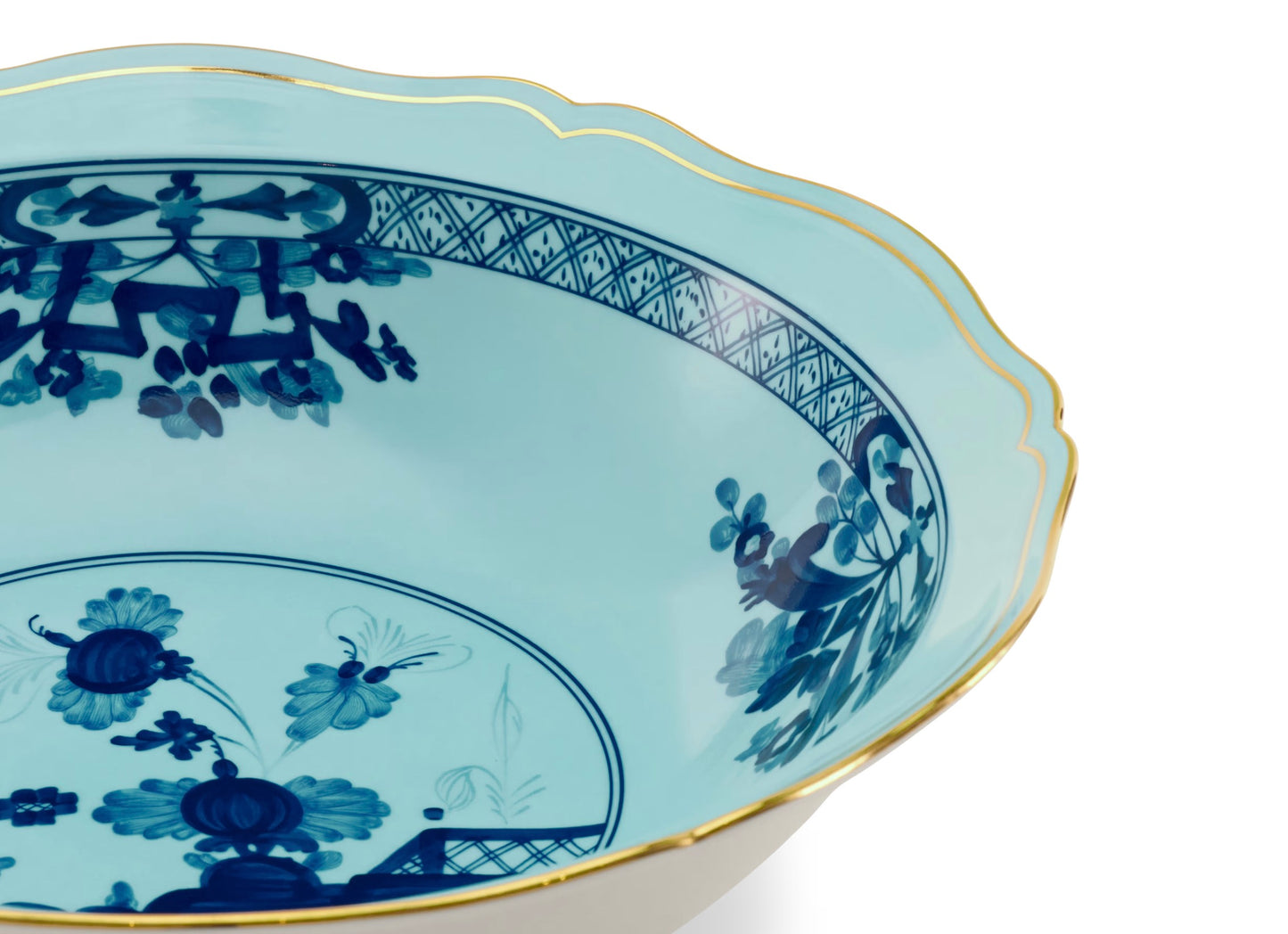 Ginori 1735 SERVING BOWL IRIS ORIENTE ITALIANO