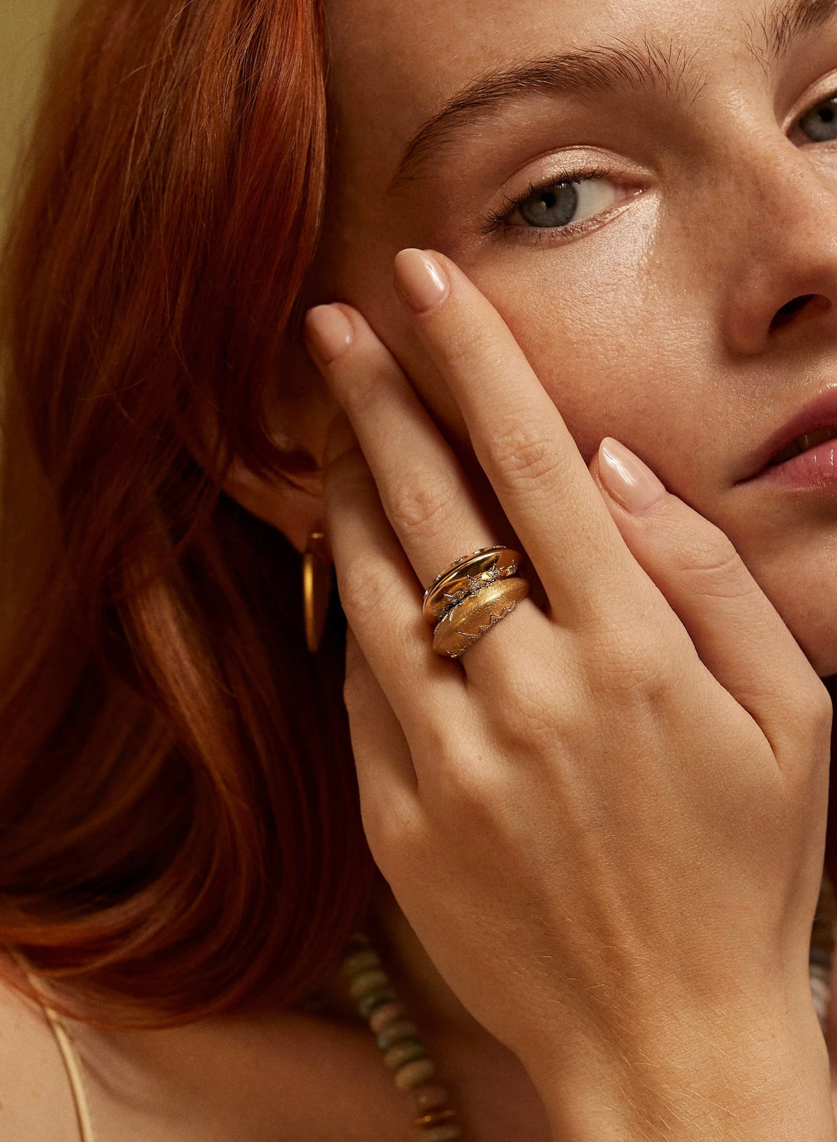 Sorellina DOMED CROWN RING