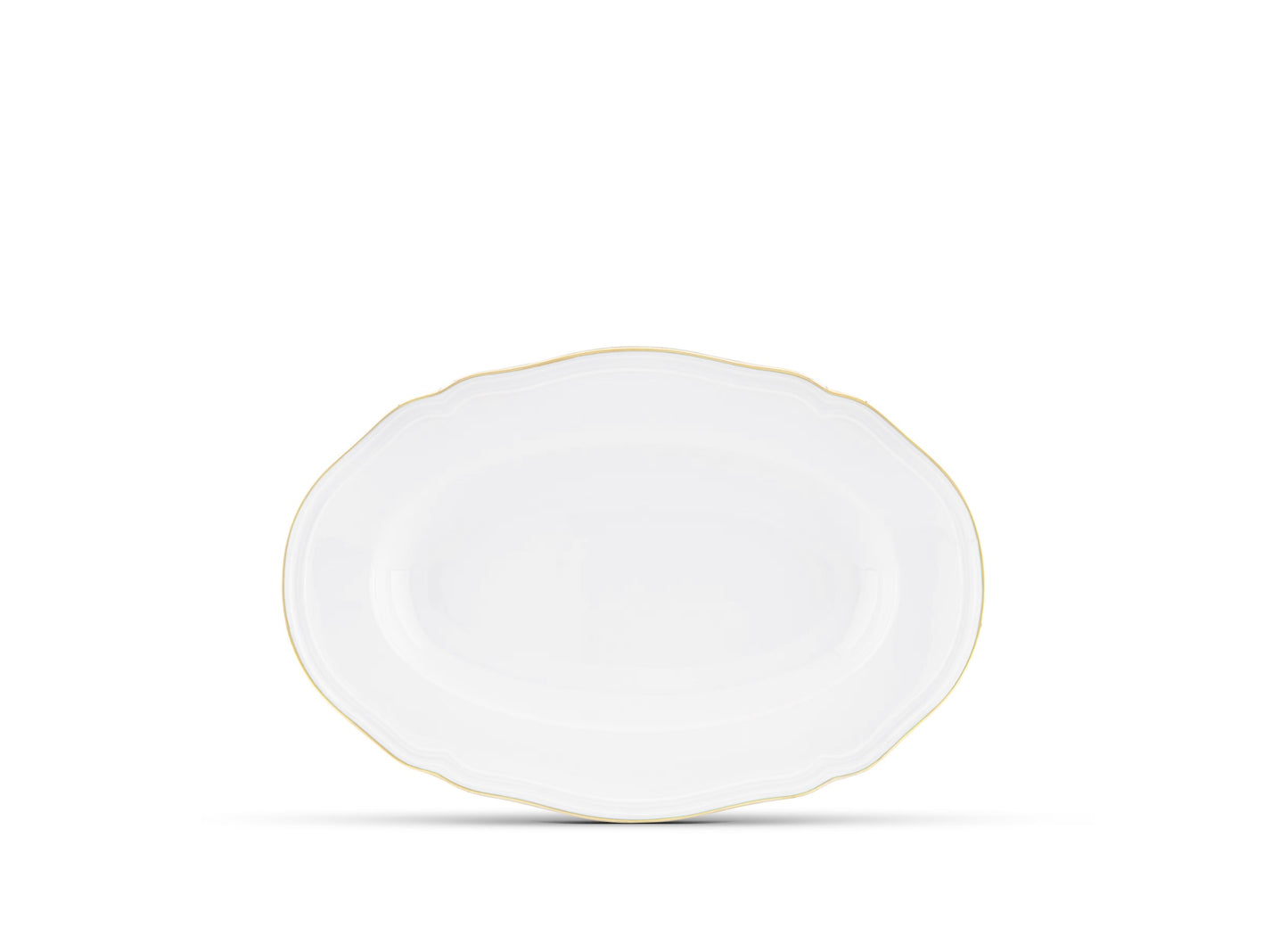 Ginori 1735 PICKLE DISH ORO BRILLANTE CORONA