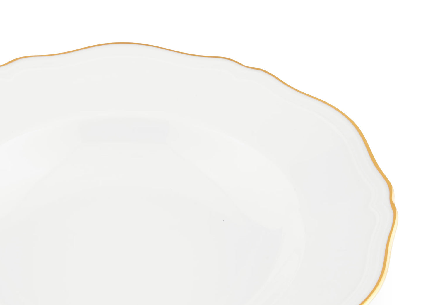 Ginori 1735 SOUP PLATE ORO BRILLANTE CORONA