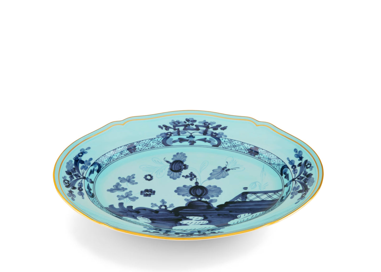 Ginori 1735 OVAL PLATTER IRIS ORIENTE ITALIANO