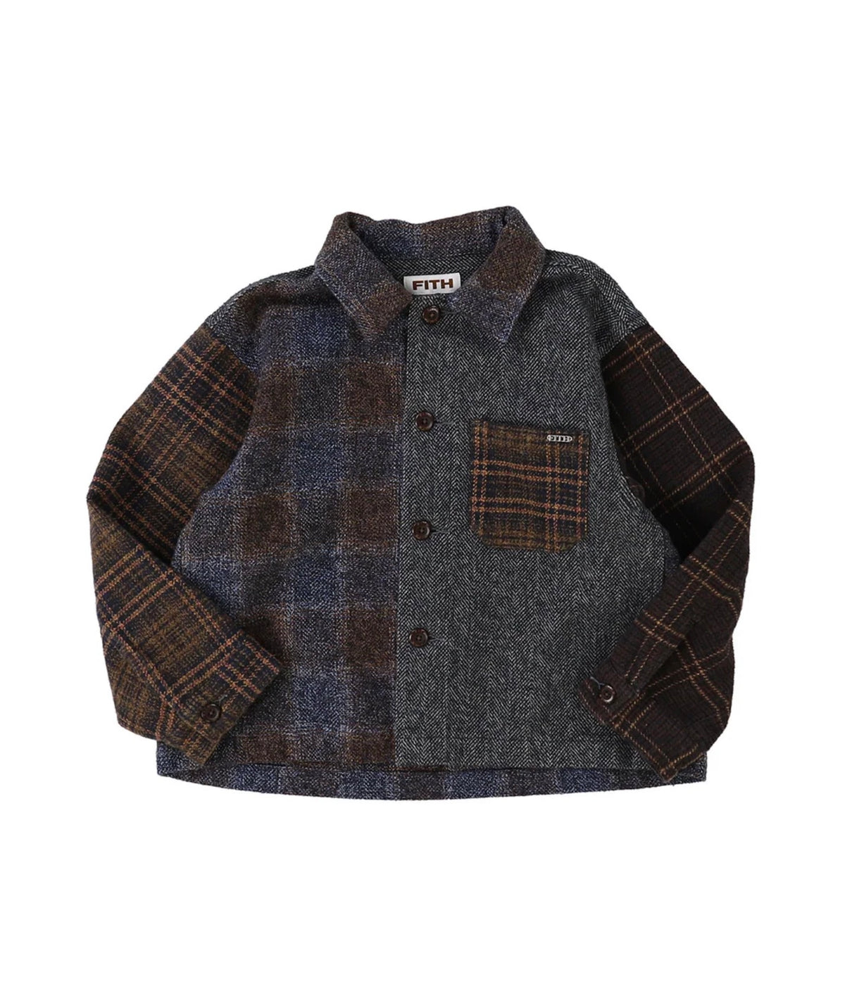 FITH Cotton Tweed Shirt Jacket