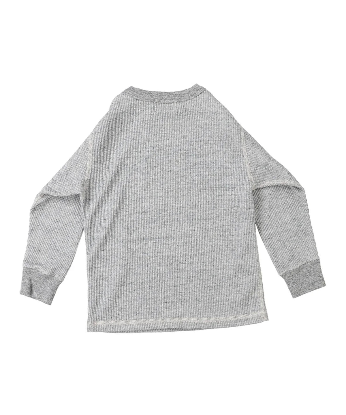 DENIM DUNGAREE Scribble Waffle Knit Long Sleeve Tee