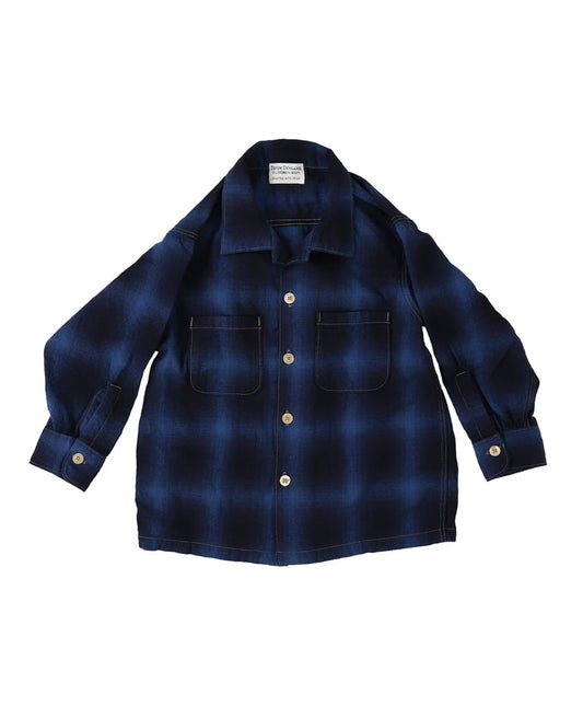 DENIM DUNGAREE Indigo Ombré Shirt